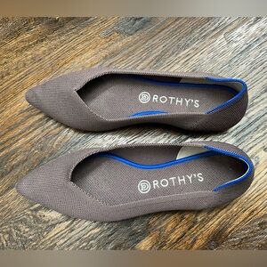 Rothy’s the Point Mink mauve retired Size 9.5